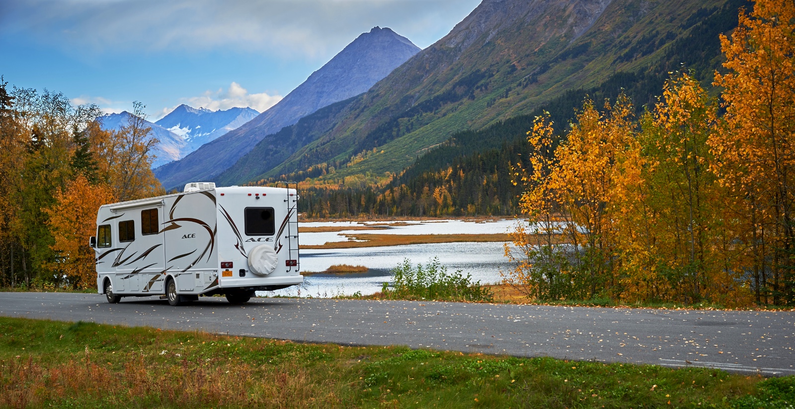 Exit Glacier Road, Alaska